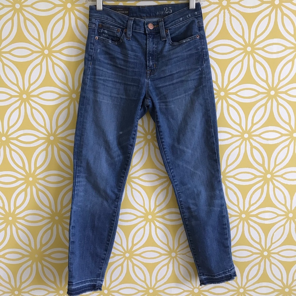 J. Crew Lookout High Rise Crop